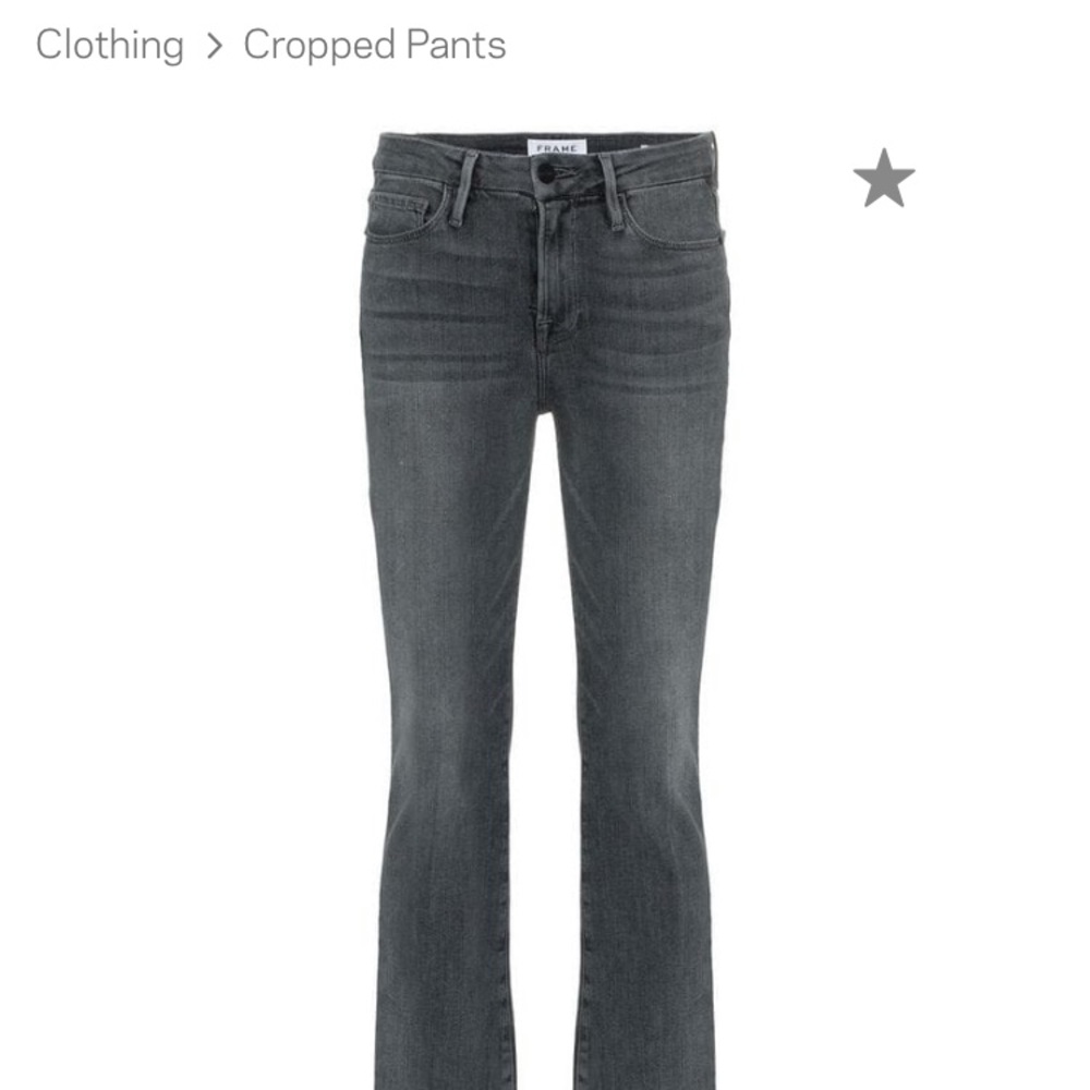 Frame Le Crop mini boot jean